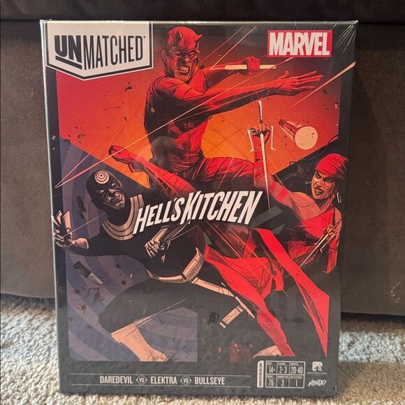Unmatched Marvel Hell’s Kichen Board Game NEW - Picture 2 of 13